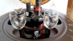 Globus Bar Minibar Enea Zoffoli Innenraum Flaschen Gläser Minibar Barwagen 2